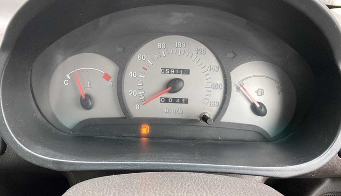 2013 Hyundai Santro Xing GL PLUS, Petrol, Manual, 59,138 km, Odometer Image
