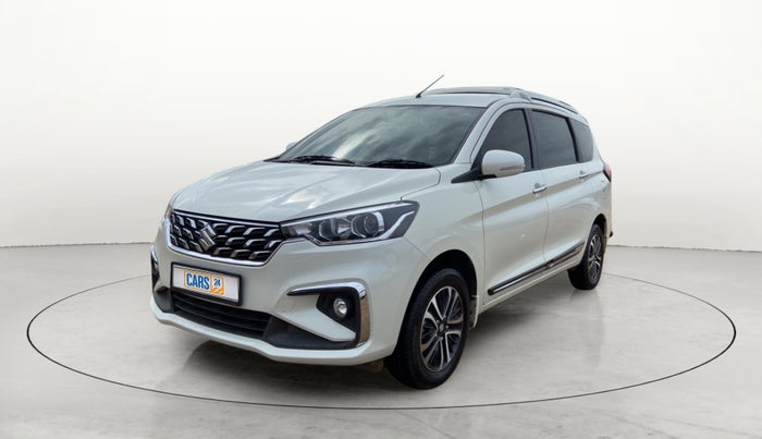 2022 Maruti Ertiga ZXI+ SHVS, Petrol, Manual, 17,627 km, Left Front Diagonal