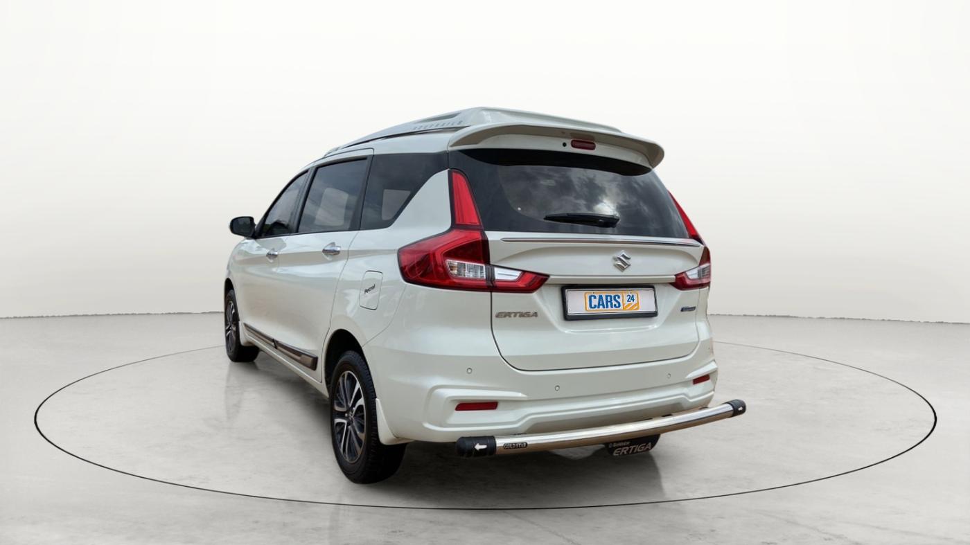 2022 Maruti Ertiga ZXI+ SHVS, Petrol, Manual, 17,627 km, Left Back Diagonal