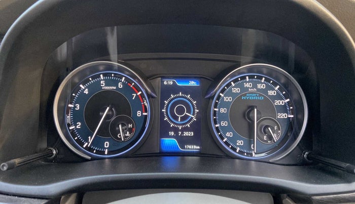 2022 Maruti Ertiga ZXI+ SHVS, Petrol, Manual, 17,627 km, Odometer Image