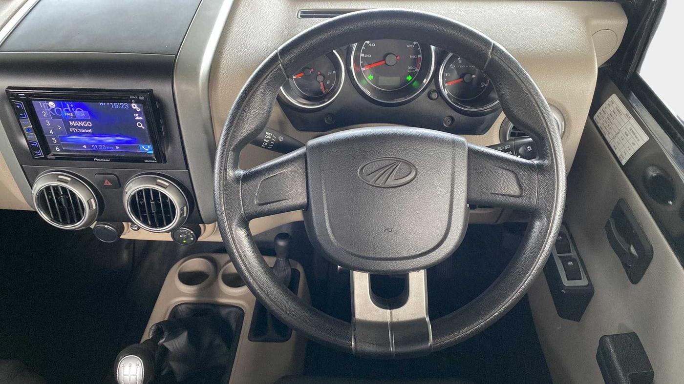 2016 Mahindra Thar CRDE 4X4 AC, Diesel, Manual, 15,383 km, Steering Wheel Close Up