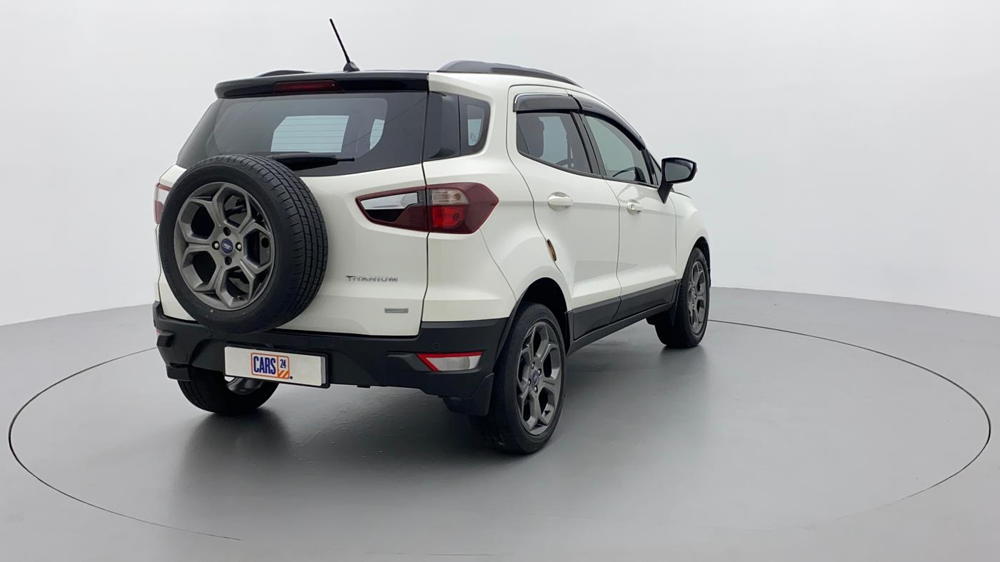 2018 Ford Ecosport TITANIUM 1.0L ECOBOOST SPORTS(SUNROOF), Petrol, Manual, 64,792 km, Right Back Diagonal