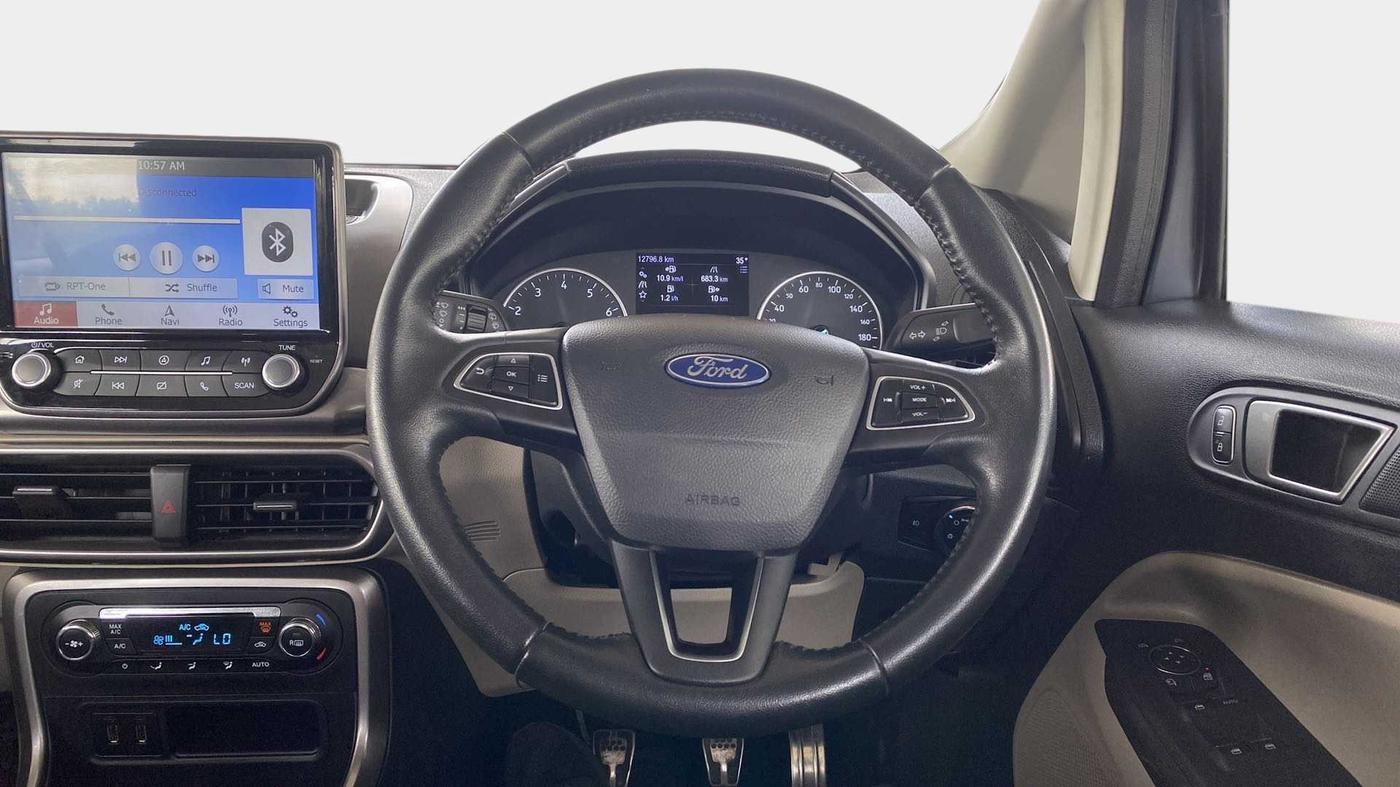 2019 Ford Ecosport TITANIUM 1.5L PETROL, Petrol, Manual, 12,782 km, Steering Wheel Close Up