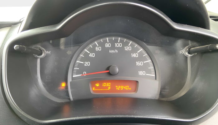 2015 Maruti Celerio VXI, Petrol, Manual, 72,932 km, Odometer Image
