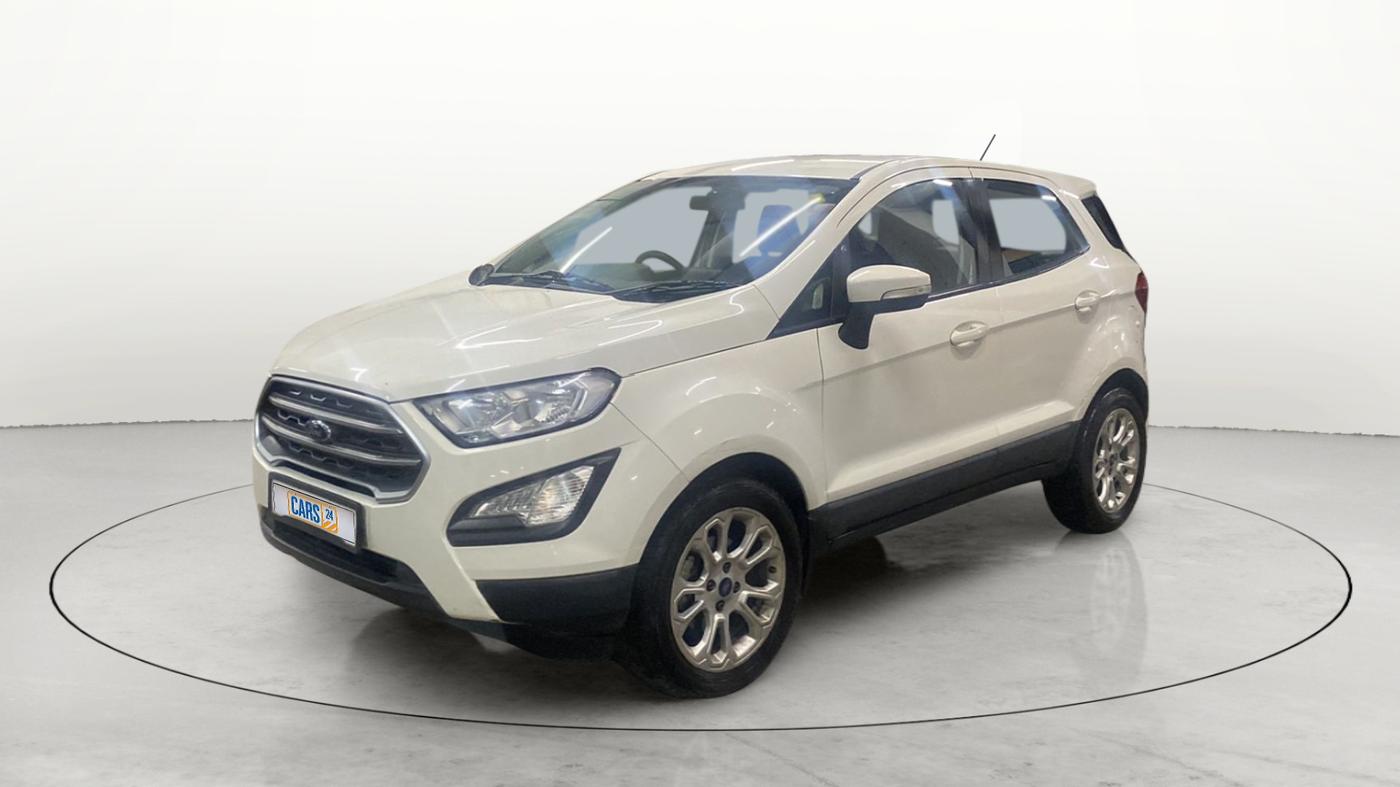 2018 Ford Ecosport TREND 1.5L DIESEL, Diesel, Manual, 1,09,852 km, Left Front Diagonal