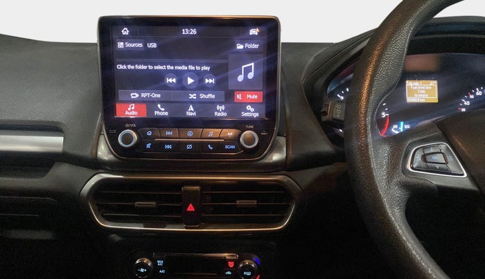 2018 Ford Ecosport TREND 1.5L DIESEL, Diesel, Manual, 1,09,852 km, Air Conditioner