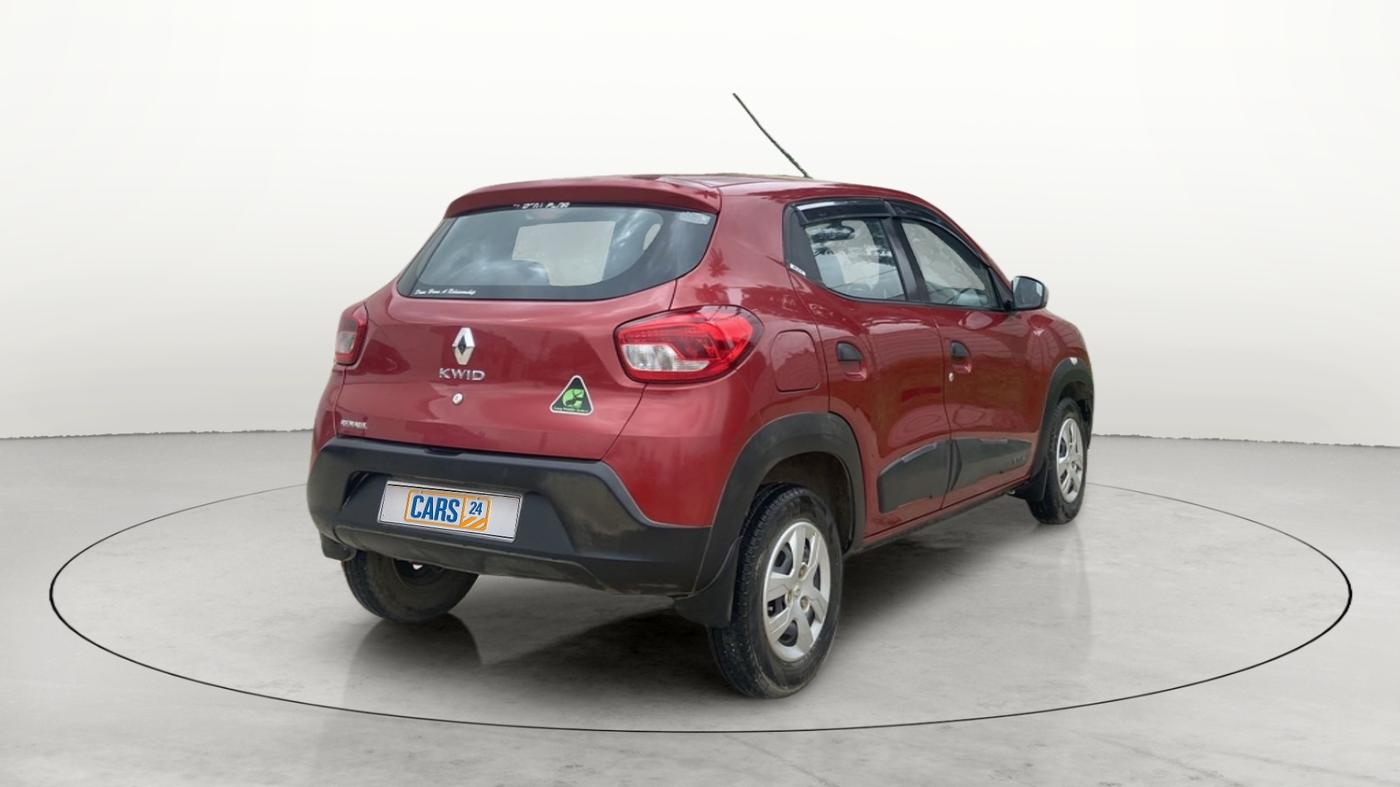 2019 Renault Kwid RXT 1.0 (O), Petrol, Manual, 21,997 km, Right Back Diagonal