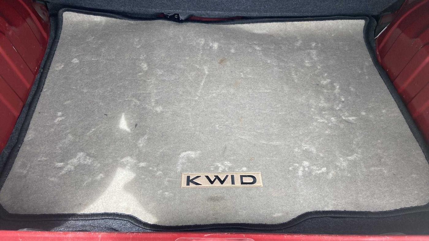 2019 Renault Kwid RXT 1.0 (O), Petrol, Manual, 21,997 km, Boot Inside