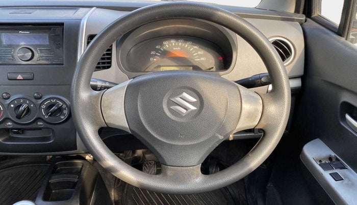 2012 Maruti Wagon R 1.0 LXI, Petrol, Manual, 41,411 km, Steering Wheel Close Up