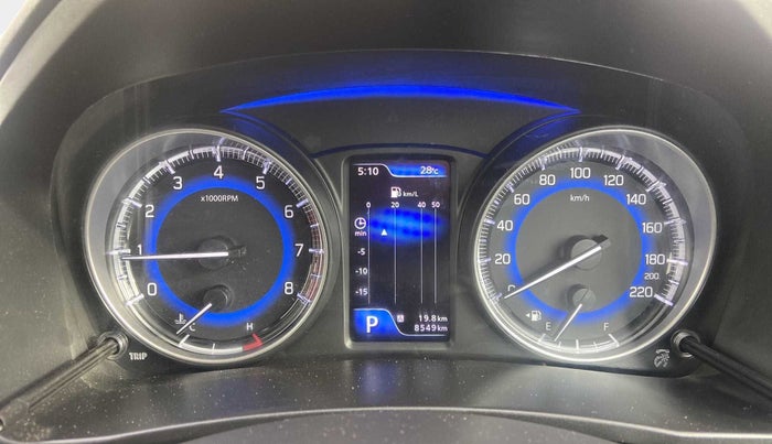 2021 Maruti Baleno ALPHA CVT PETROL 1.2, Petrol, Automatic, 8,548 km, Odometer Image