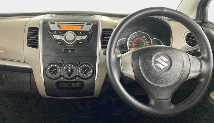 2016 Maruti Wagon R 1.0 VXI, Petrol, Manual, 75,027 km, Steering Wheel Close Up