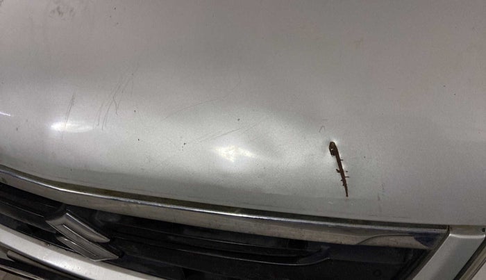 2016 Maruti Wagon R 1.0 VXI, Petrol, Manual, 75,027 km, Bonnet (hood) - Slightly dented