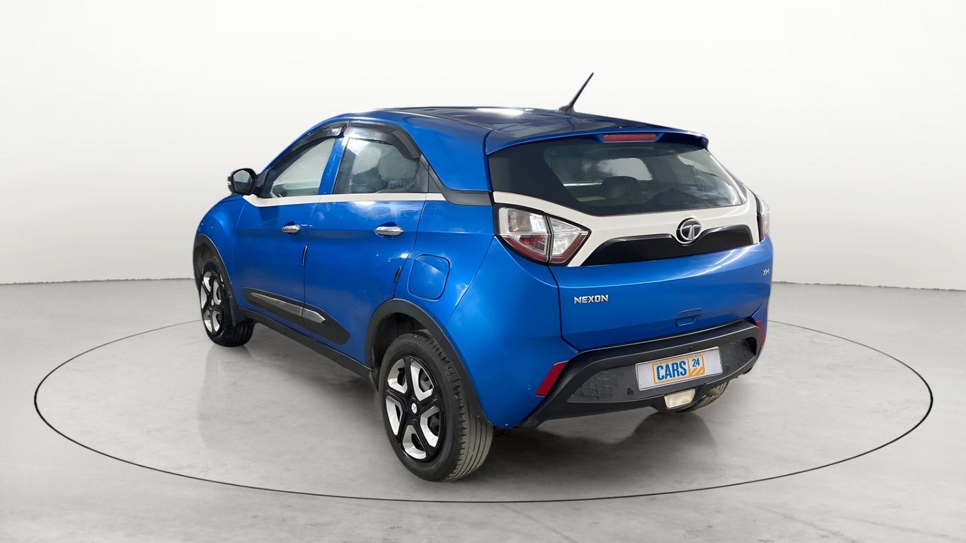 2018 Tata NEXON XM PETROL, CNG, Manual, 91,760 km, Left Back Diagonal