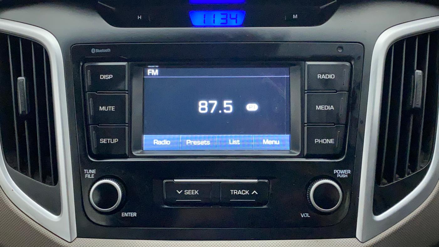 2018 Hyundai Creta E PLUS 1.6 PETROL, Petrol, Manual, 39,084 km, Infotainment System