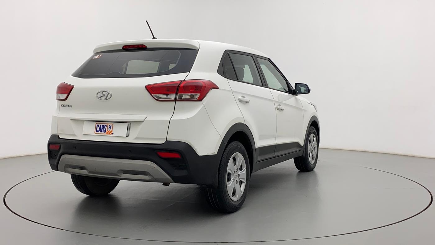 2018 Hyundai Creta E PLUS 1.6 PETROL, Petrol, Manual, 39,084 km, Right Back Diagonal