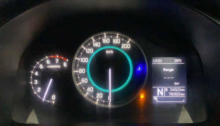 2017 Maruti IGNIS DELTA 1.2 AMT, Petrol, Automatic, 78,325 km, Odometer Image