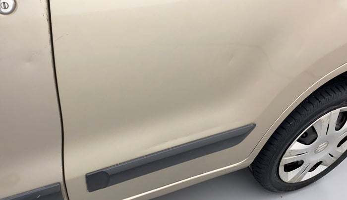 2014 Maruti Wagon R 1.0 VXI, Petrol, Manual, 1,14,840 km, Rear left door - Minor scratches