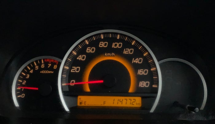 2014 Maruti Wagon R 1.0 VXI, Petrol, Manual, 1,14,840 km, Odometer Image