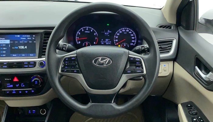 2018 Hyundai Verna 1.6 VTVT SX, Petrol, Manual, 32,220 km, Steering Wheel Close Up
