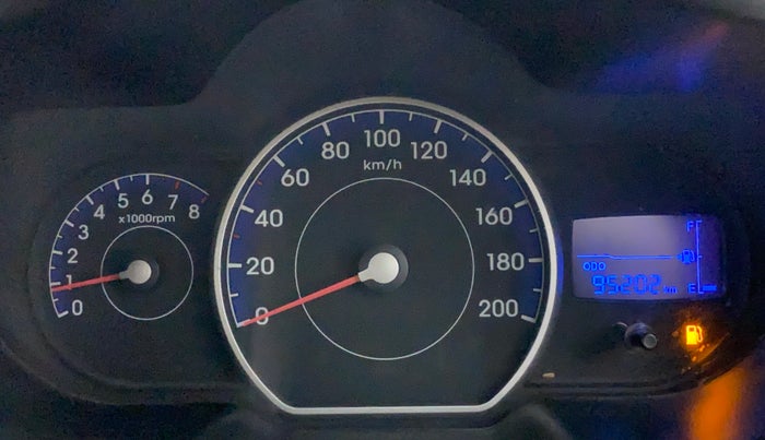 2010 Hyundai i10 MAGNA 1.2, Petrol, Manual, 95,202 km, Odometer Image