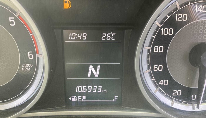 2018 Maruti Dzire ZDI AMT, Diesel, Automatic, 1,06,912 km, Odometer Image