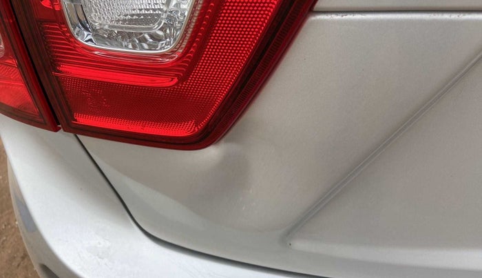 2017 Maruti IGNIS SIGMA 1.2, Petrol, Manual, 36,088 km, Dicky (Boot door) - Slightly dented