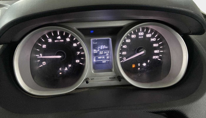 2016 Tata Tiago XZ PETROL, Petrol, Manual, 30,142 km, Odometer Image