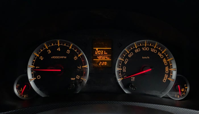 2015 Maruti Swift VXI, Petrol, Manual, 48,681 km, Odometer Image