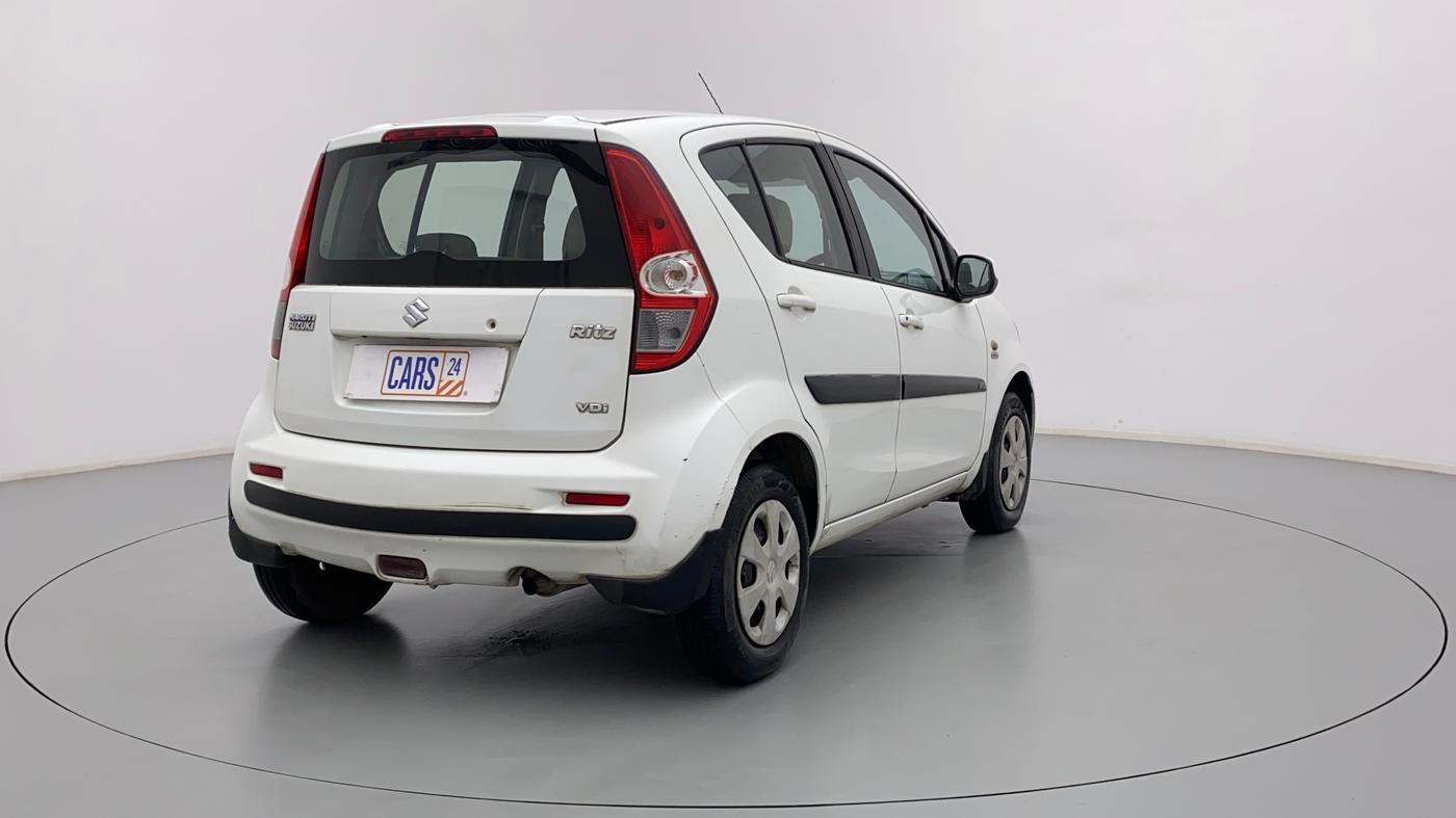 2011 Maruti Ritz VDI, Diesel, Manual, 1,14,469 km, Right Back Diagonal