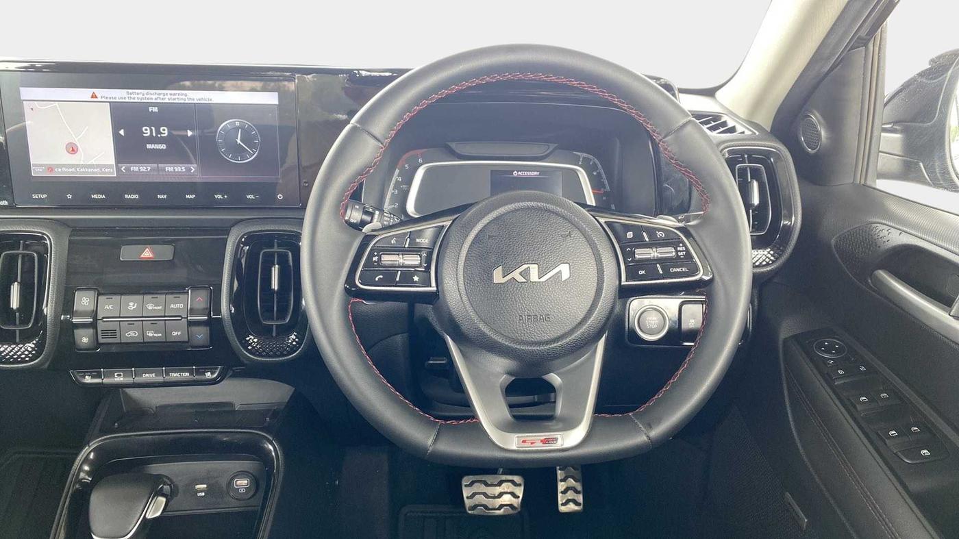 2022 KIA SONET GTX PLUS 1.5 AT, Diesel, Automatic, 41,758 km, Steering Wheel Close Up