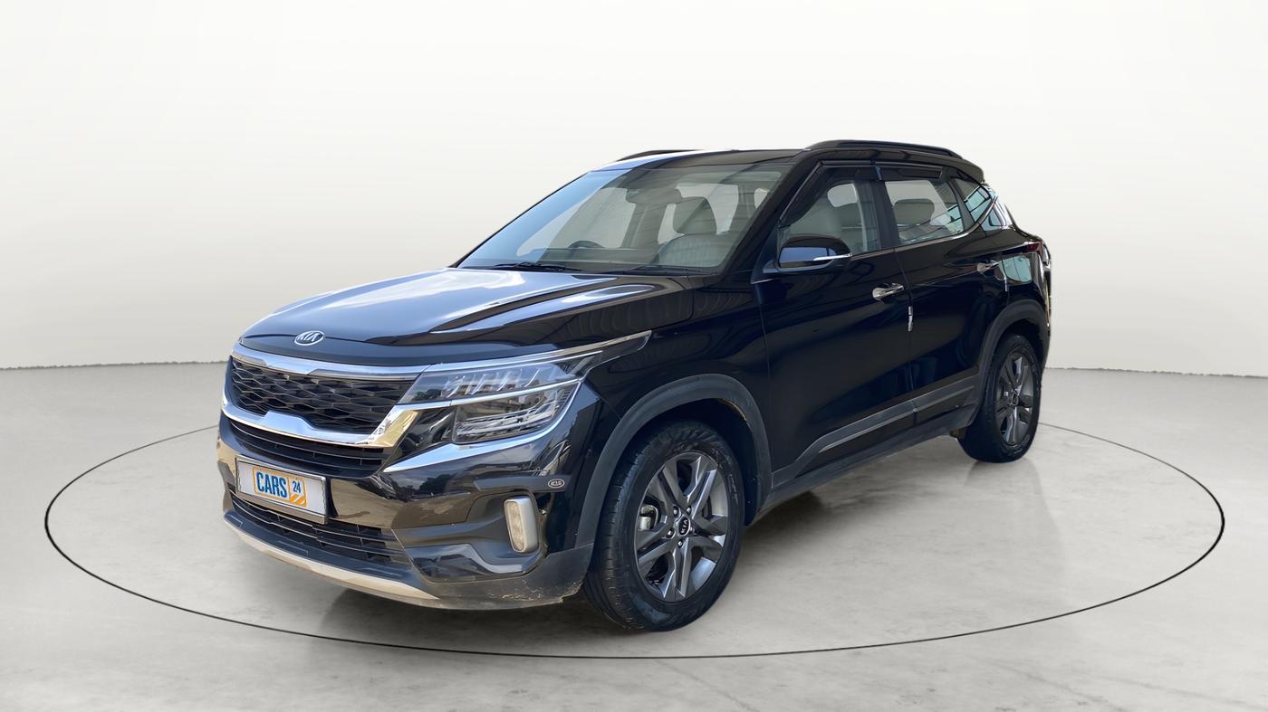 2021 KIA SELTOS HTX 1.5 PETROL, Petrol, Manual, 43,275 km, Left Front Diagonal