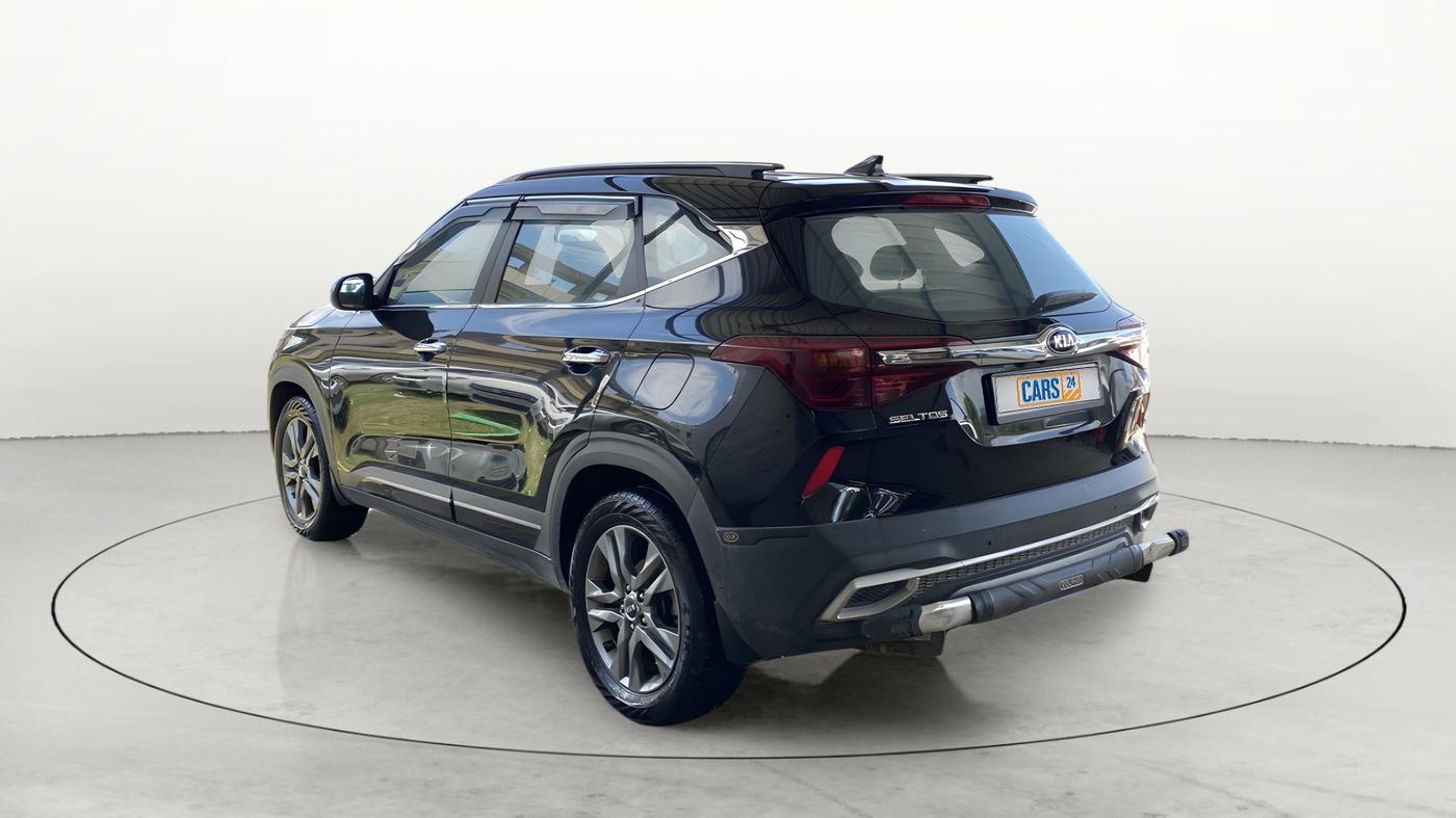 2021 KIA SELTOS HTX 1.5 PETROL, Petrol, Manual, 43,275 km, Left Back Diagonal
