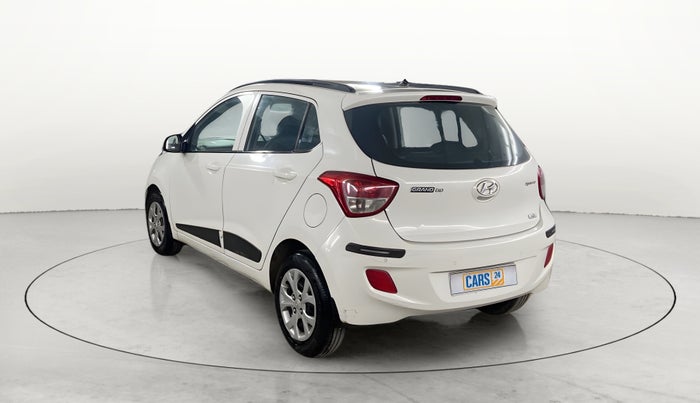 2016 Hyundai Grand i10 SPORTZ 1.2 KAPPA VTVT, Petrol, Manual, 43,589 km, Left Back Diagonal
