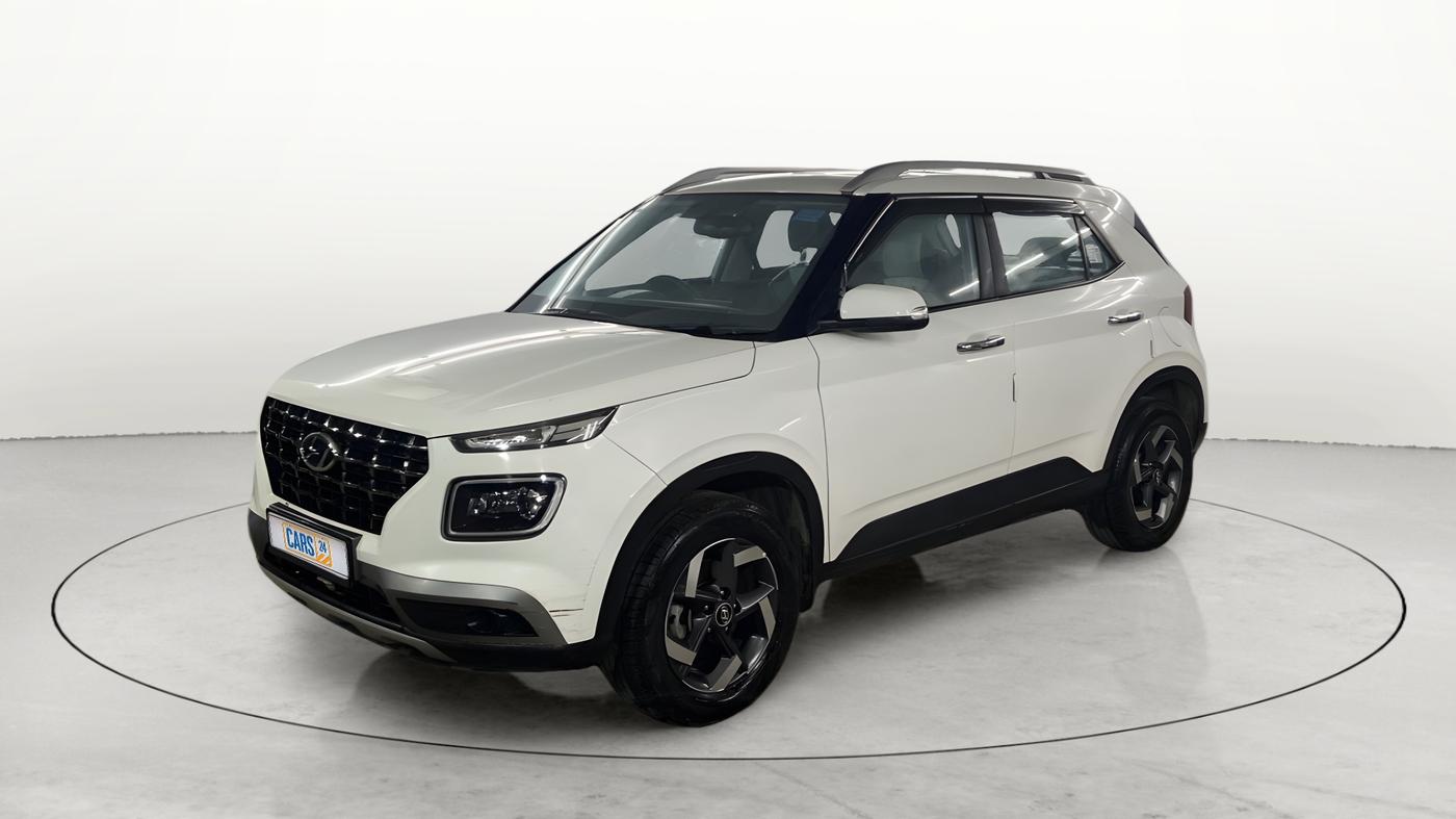2021 Hyundai VENUE SX PLUS 1.0 TURBO DCT, Petrol, Automatic, 7,491 km, Left Front Diagonal