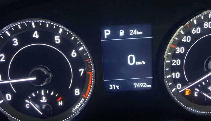 2021 Hyundai VENUE SX PLUS 1.0 TURBO DCT, Petrol, Automatic, 7,491 km, Odometer Image