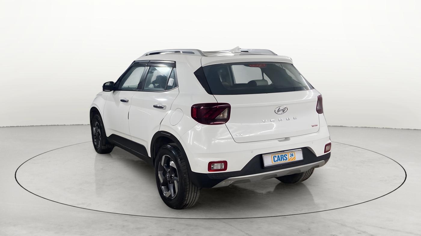 2021 Hyundai VENUE SX PLUS 1.0 TURBO DCT, Petrol, Automatic, 7,491 km, Left Back Diagonal