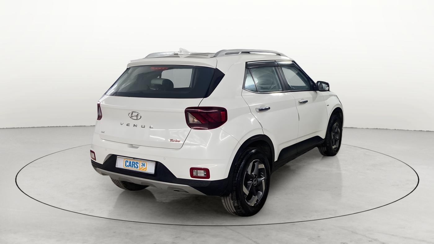 2021 Hyundai VENUE SX PLUS 1.0 TURBO DCT, Petrol, Automatic, 7,491 km, Right Back Diagonal