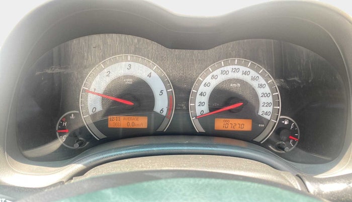 2011 Toyota Corolla Altis G DIESEL, Diesel, Manual, 1,07,236 km, Odometer Image