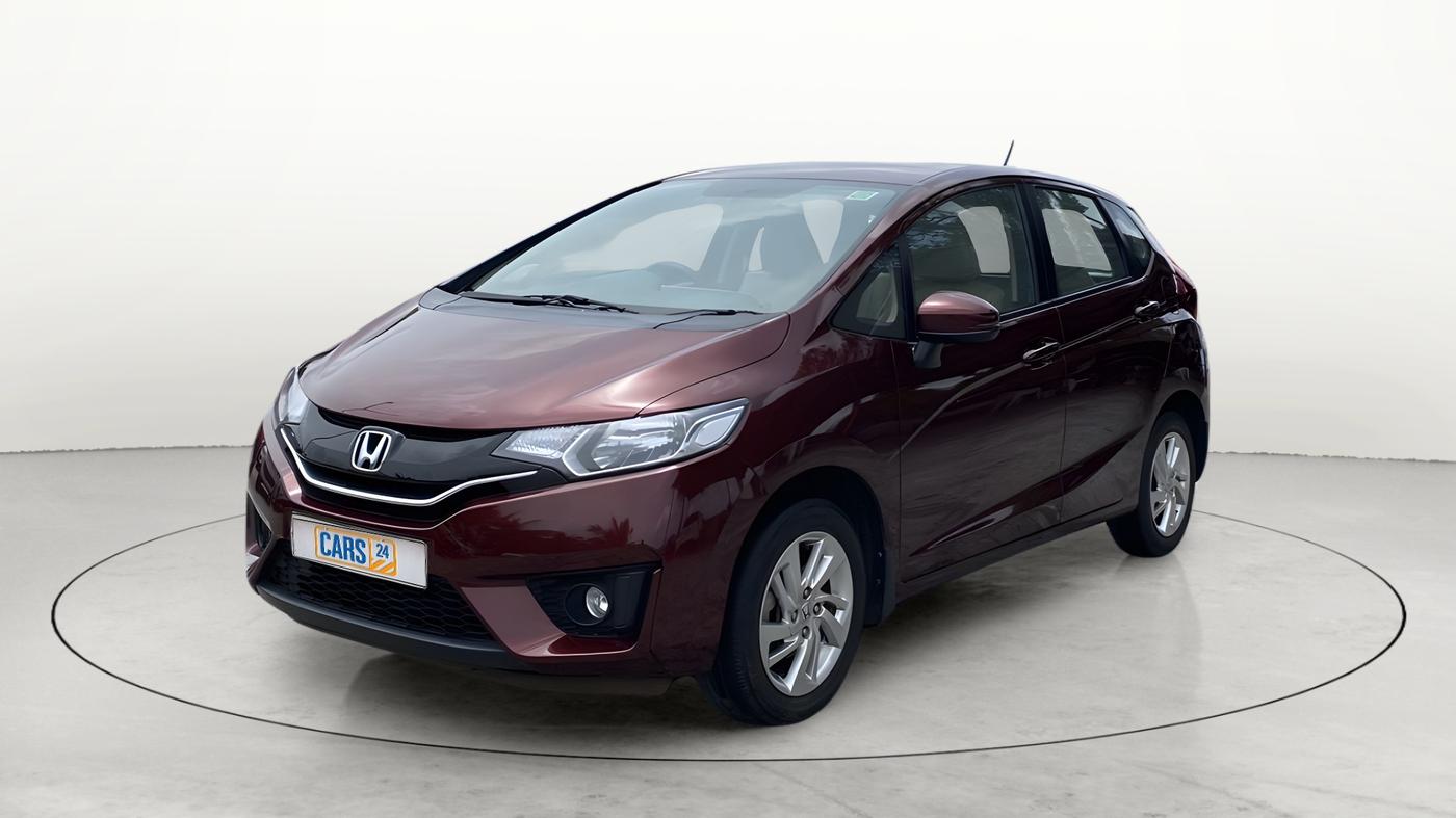 2018 Honda Jazz 1.2L I-VTEC V CVT, Petrol, Automatic, 28,319 km, Left Front Diagonal