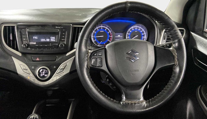 2017 Maruti Baleno DELTA PETROL 1.2, Petrol, Manual, 44,183 km, Steering Wheel Close Up