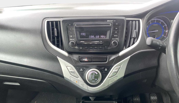 2017 Maruti Baleno ZETA PETROL 1.2, Petrol, Manual, 40,779 km, Infotainment System