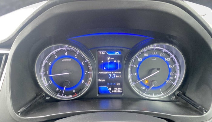 2017 Maruti Baleno ZETA PETROL 1.2, Petrol, Manual, 40,779 km, Odometer Image