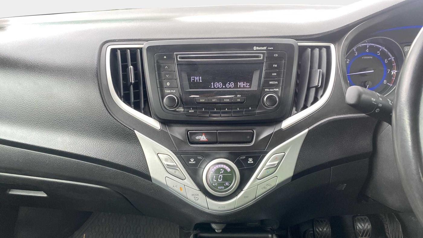 2017 Maruti Baleno ZETA PETROL 1.2, Petrol, Manual, 40,779 km, Air Conditioner