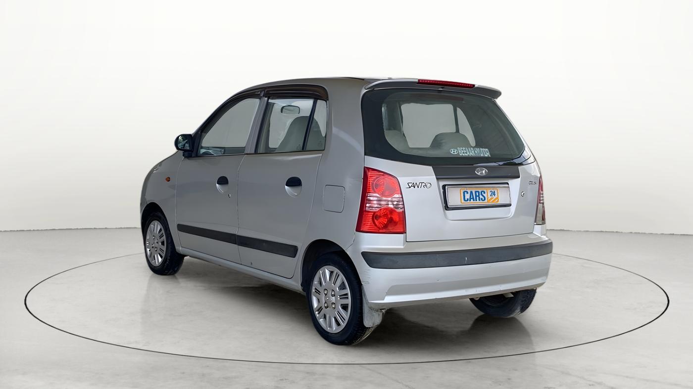 2013 Hyundai Santro Xing GLS (CNG), CNG, Manual, 78,849 km, Left Back Diagonal