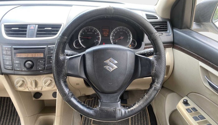 2012 Maruti Swift Dzire VXI, Petrol, Manual, 73,214 km, Steering Wheel Close Up