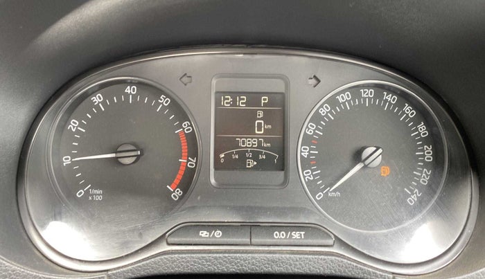 2018 Skoda Rapid STYLE 1.6 MPI AT, Petrol, Automatic, 71,068 km, Air Conditioner