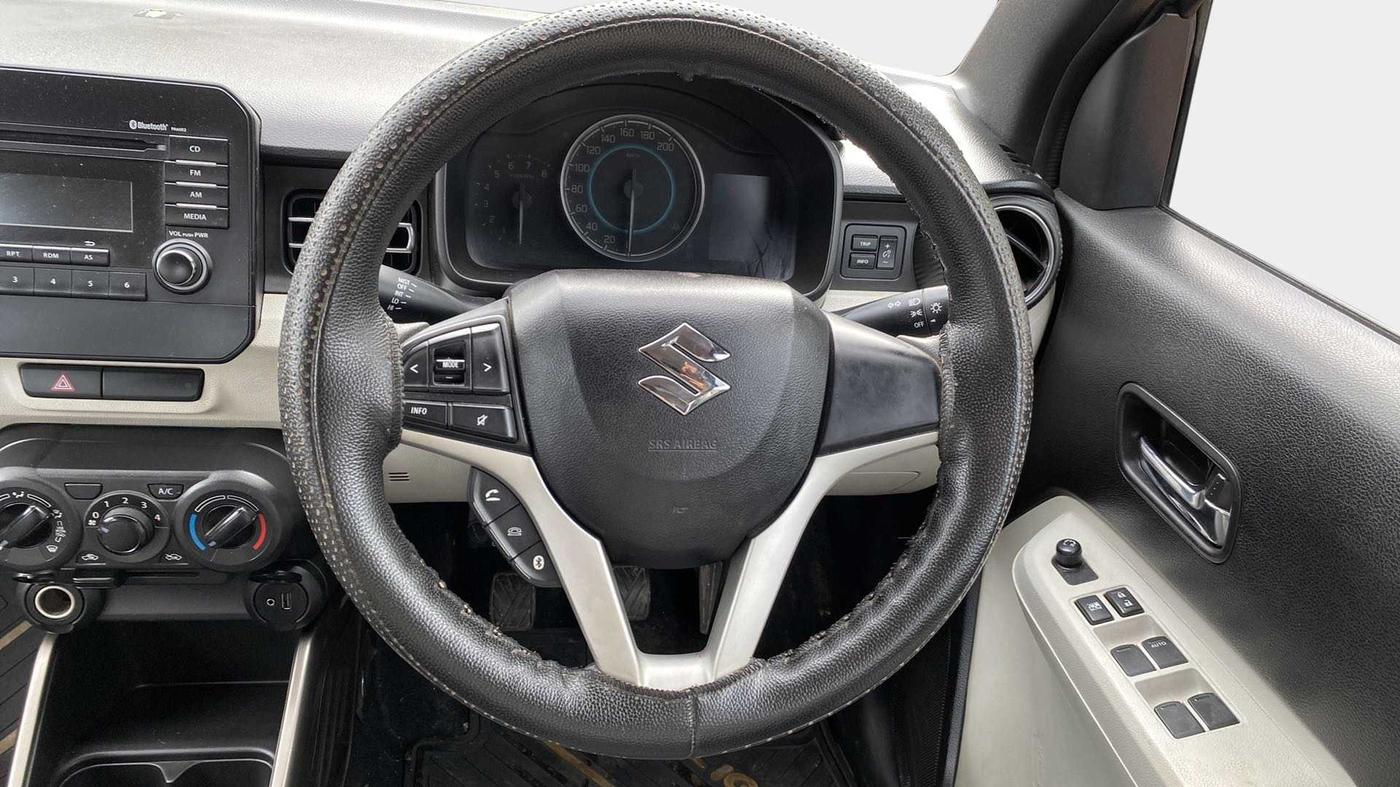 2018 Maruti IGNIS DELTA 1.2, Petrol, Manual, 37,940 km, Steering Wheel Close Up