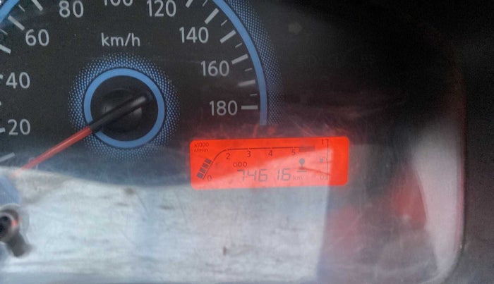 2019 Datsun Redi Go S, Petrol, Manual, 74,607 km, Odometer Image