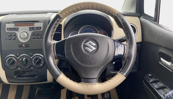 2018 Maruti Wagon R 1.0 VXI, Petrol, Manual, 26,398 km, Steering Wheel Close Up