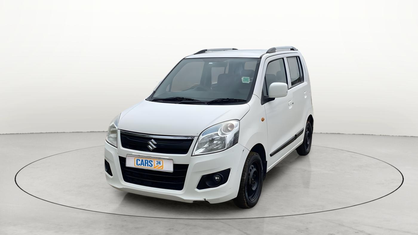 2013 Maruti Wagon R 1.0 VXI, Petrol, Manual, 68,038 km, Left Front Diagonal